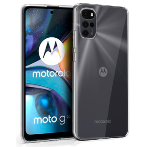 Funda COOL Silicona para Motorola Moto G22 (Transparente) D
