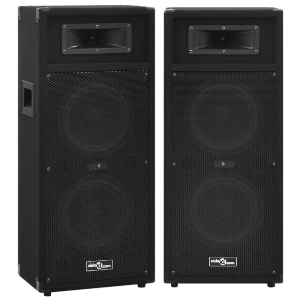 Altavoces escenario profesional HiFi pasivos 2 uds 1000W negro D