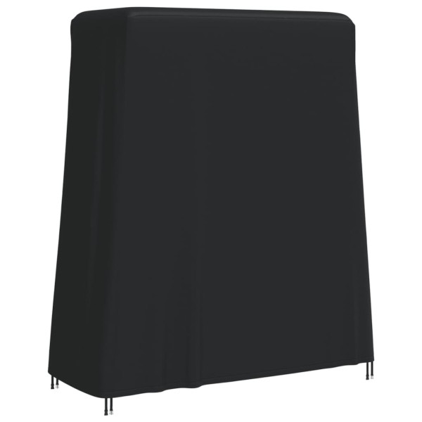 Cubierta para mesa de ping-pong Oxford 420D negro 165x70x185 cm D