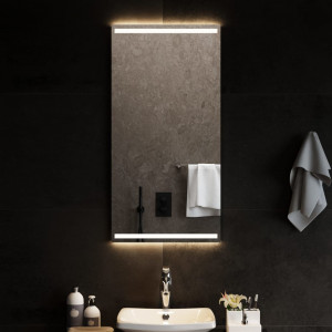 Espelho de banheiro com LED 50x100 cm D