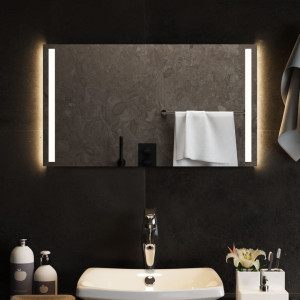 Espelho de banheiro com LED 70x40 cm D