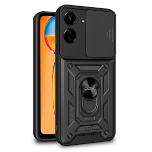 Carcaça COOL para Xiaomi Redmi 13C / Poco C65 anel rígido preto D