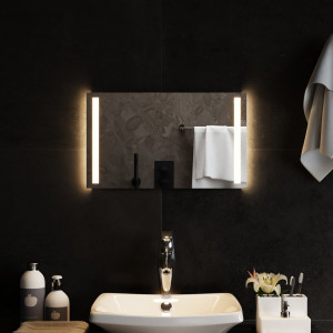 Espelho de banheiro com LED 50x30 cm D