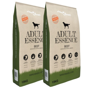 Ração seca para cães Adult Essence Beef 2 unidades 30 kg D