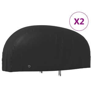 Capas para motocicletas 2 peças tecido Oxford 210D 230x95x125 cm D