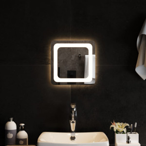 Espelho de banheiro com LED 30x30 cm D