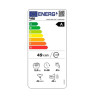 Lavadora BEKO A 9kg 3WFT59415W blanco 5