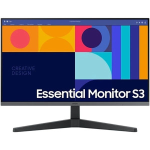 Monitor SAMSUNG Essential S3 24" IPS FHD S24C330GAU negro D