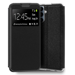 Funda COOL Flip Cover para Samsung A256 Galaxy A25 5G Liso Negro D