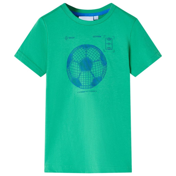 Camiseta para niños verde 92 D