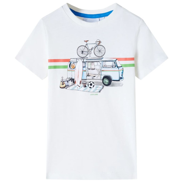 Camiseta infantil color crudo 140 D