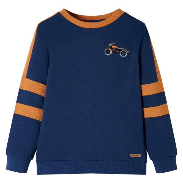 Sudadera para niños azul añil 104 D