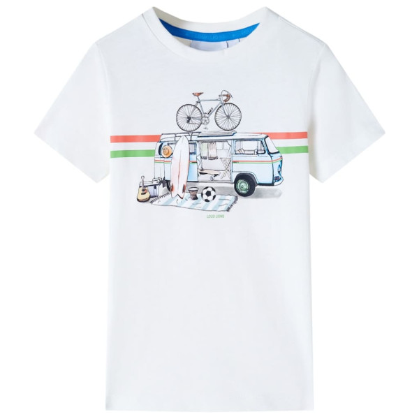 Camiseta infantil color crudo 104 D