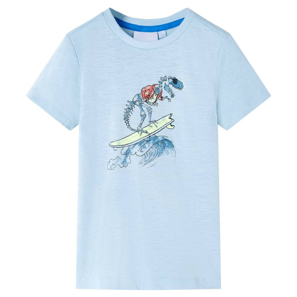 Camiseta para niños azul claro 92 D