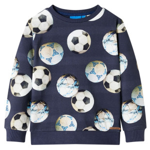 Sudadera para niños azul marino 128 D