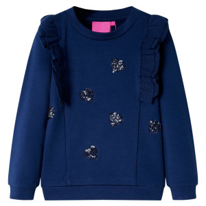 Sudadera para niños azul marino 116 D