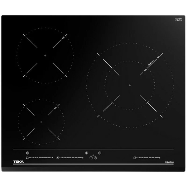 Placa de indução TEKA 60cm IZC 63015 MSS 3f preto D