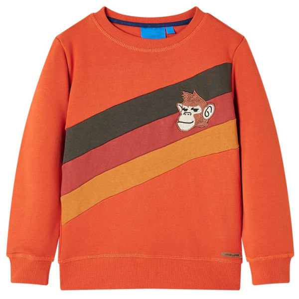 Sudadera para niños naranja 92 D