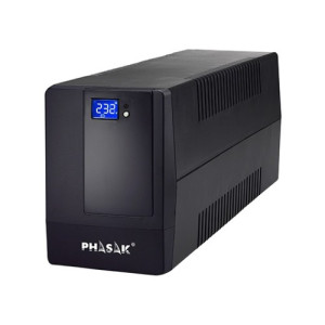 SAI/UPS Phasak 2XSCHUKO PH 9420 preto D