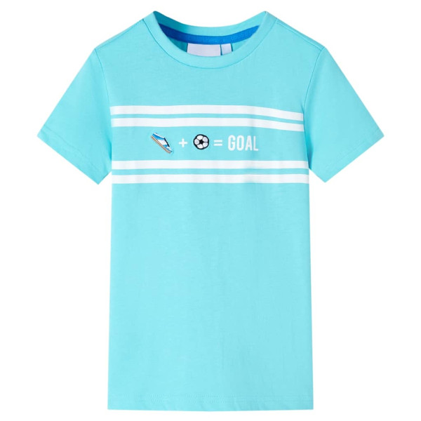 Camiseta para niños aguamarina 140 D