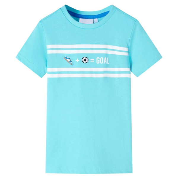 Camiseta para niños aguamarina 104 D