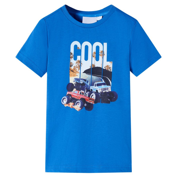 Camiseta para niños azul 140 D