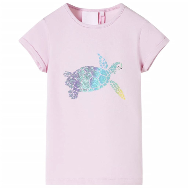 Camiseta para niños color lila 116 D