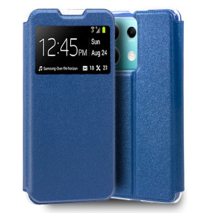 Fundação COOL Flip Cover para Xiaomi Redmi Note 13 5G Liso Azul D