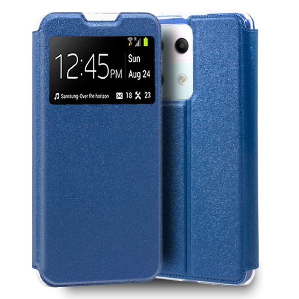 Funda COOL Flip Cover para Xiaomi Redmi Note 13 Pro 5G Liso Azul D
