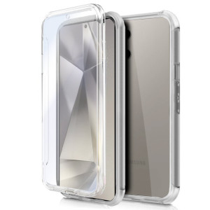 Funda COOL Silicona 3D para Samsung S928 Galaxy S24 Ultra (Transparente Frontal + Trasera) D