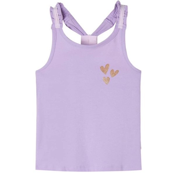 Camiseta de tirantes infantil color lila 116 D