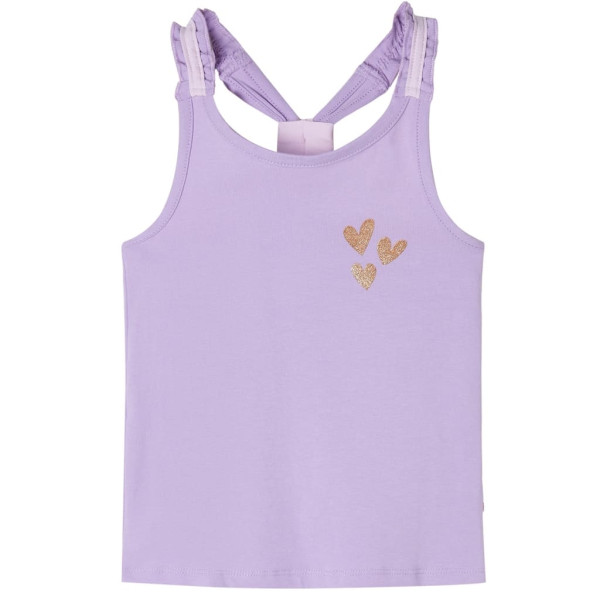 T-shirt infantil em lilás 128 D