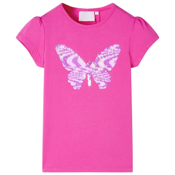 T-shirt infantil escuro rosa shell 140 D