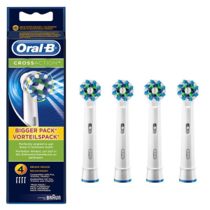 Cabezal de recambio BRAUN para cepillo braun oral-b pro cross action Pack 4 uds D