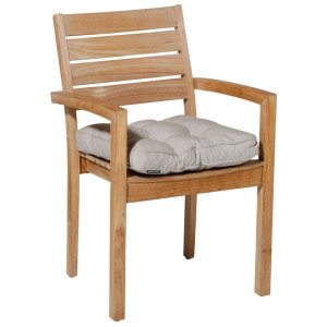 Madison Cusco para cadeira acolchada Panamá 47x47 cm beige claro D