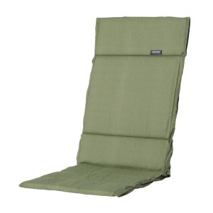 Madison Cojín para silla Basic fibra verde 125x50 cm D