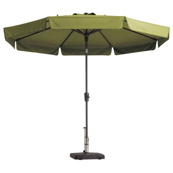 Madison Sombra Flores Luxe verde redondo sálvia 300 cm D