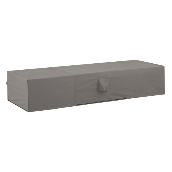 Madison Funda para tumbona 210x75x40 cm gris D