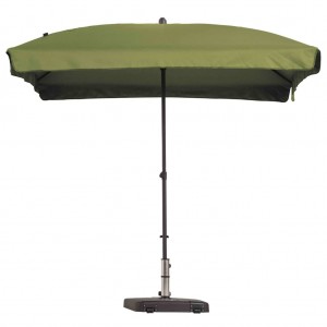 Madison Guarda-chuva Patmos Luxe rectangular 210x140 cm verde salvia D