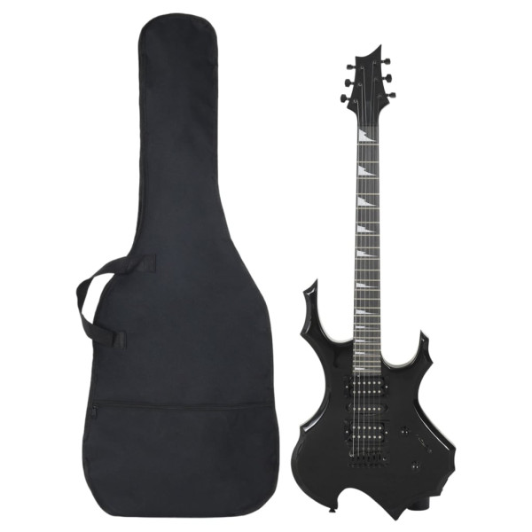 Guitarra elétrica para iniciantes com estojo preto 4/4 39 D