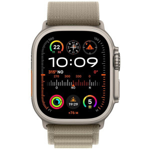 Apple Watch Ultra 2 GPS + cellular 49mm titanio loop alpine M verde D
