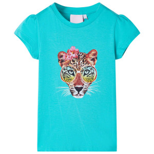 Camiseta infantil verde 116 D