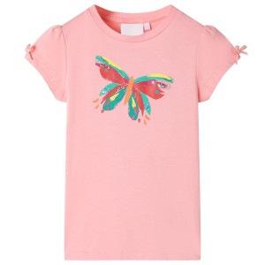 Camiseta infantil rosa 140 D