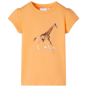 Camiseta Infantil Laranja 140 D