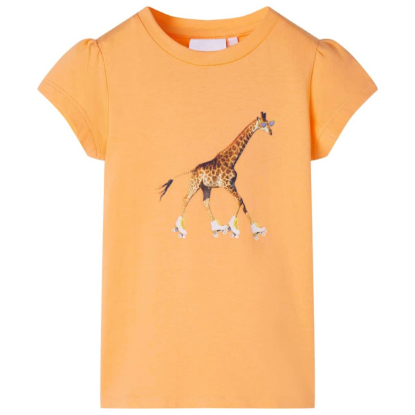 Camiseta para niños naranja 140 D