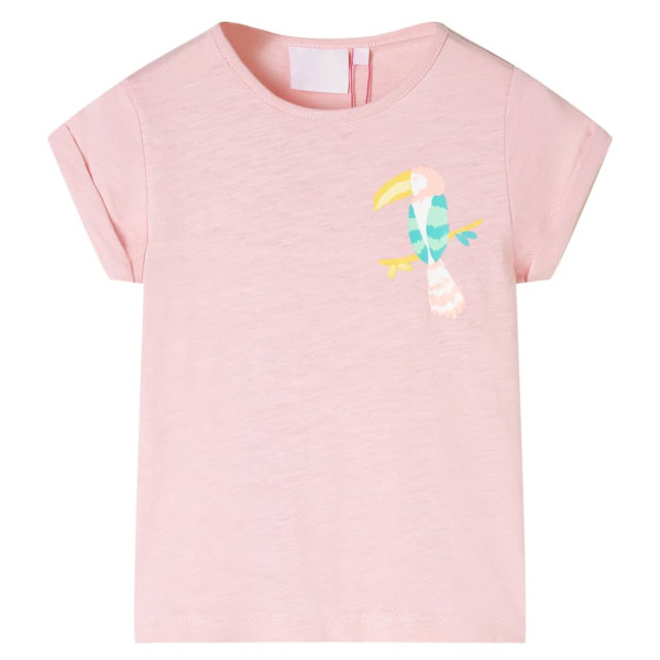 Camiseta de bebê rosa transparente 140 D