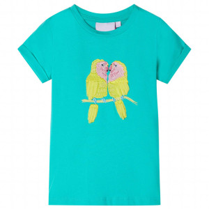 Camiseta infantil verde 104 D