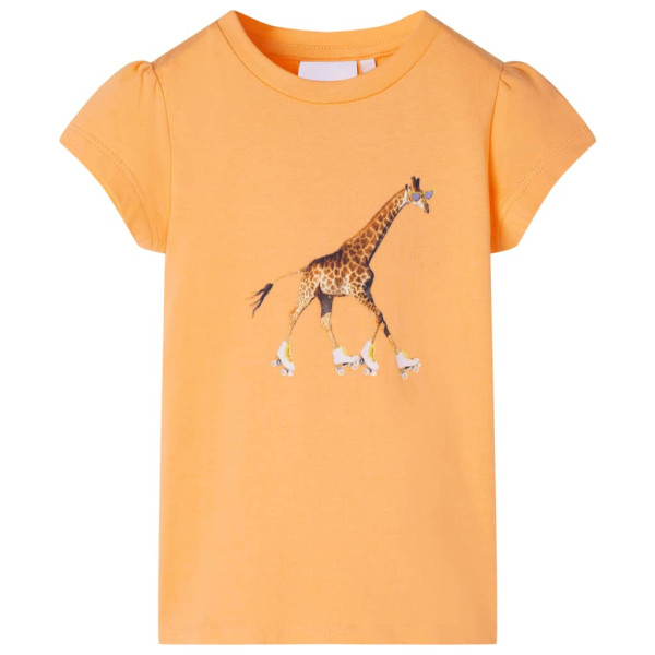 Camiseta para niños naranja 92 D