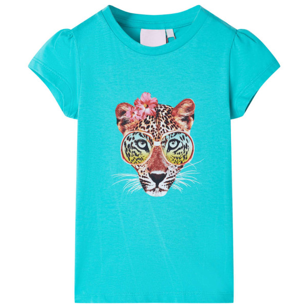 Camiseta infantil verde 104 D