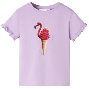 Lila criança t-shirt 104 D